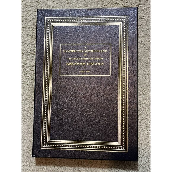 New Abraham Lincoln Handwritten Autobiography for the Chicago Press and Tribune - Picture 2 of 7